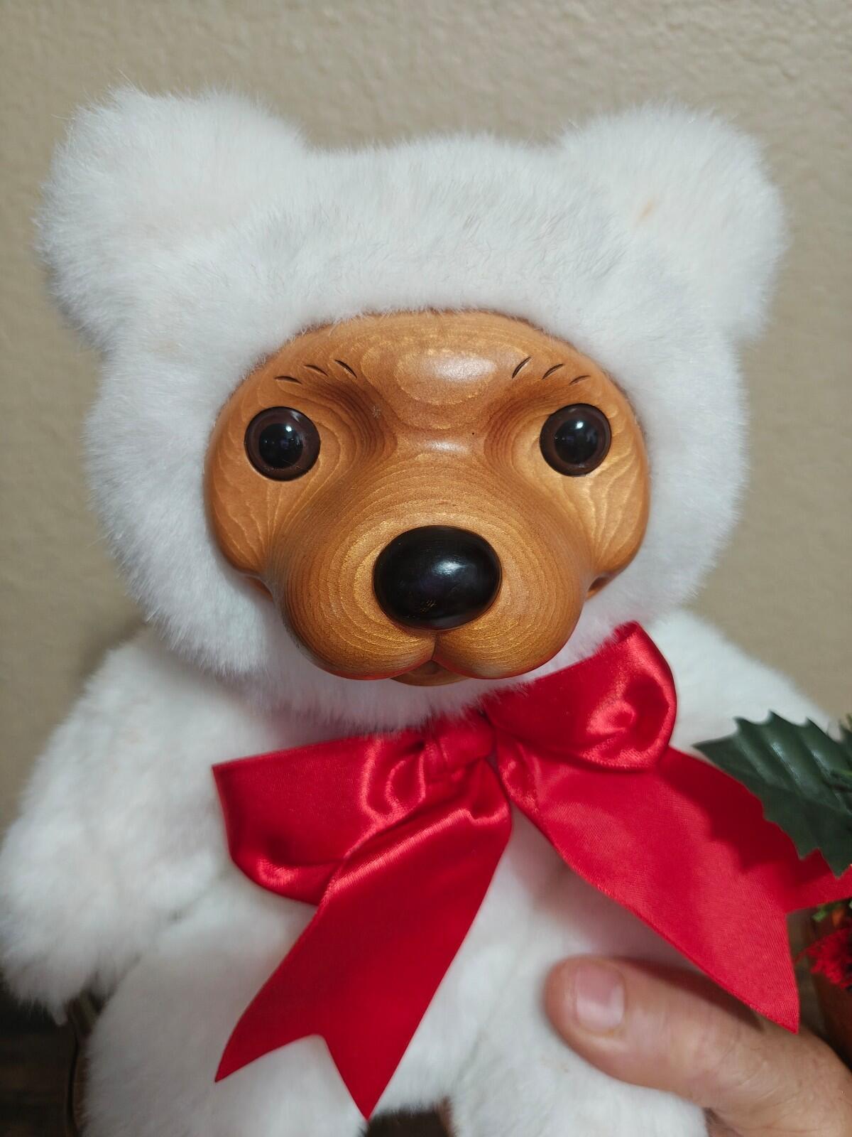 1993  Applause Alvin Bear from the Robert Raikes Sixth Christmas Edition Plush