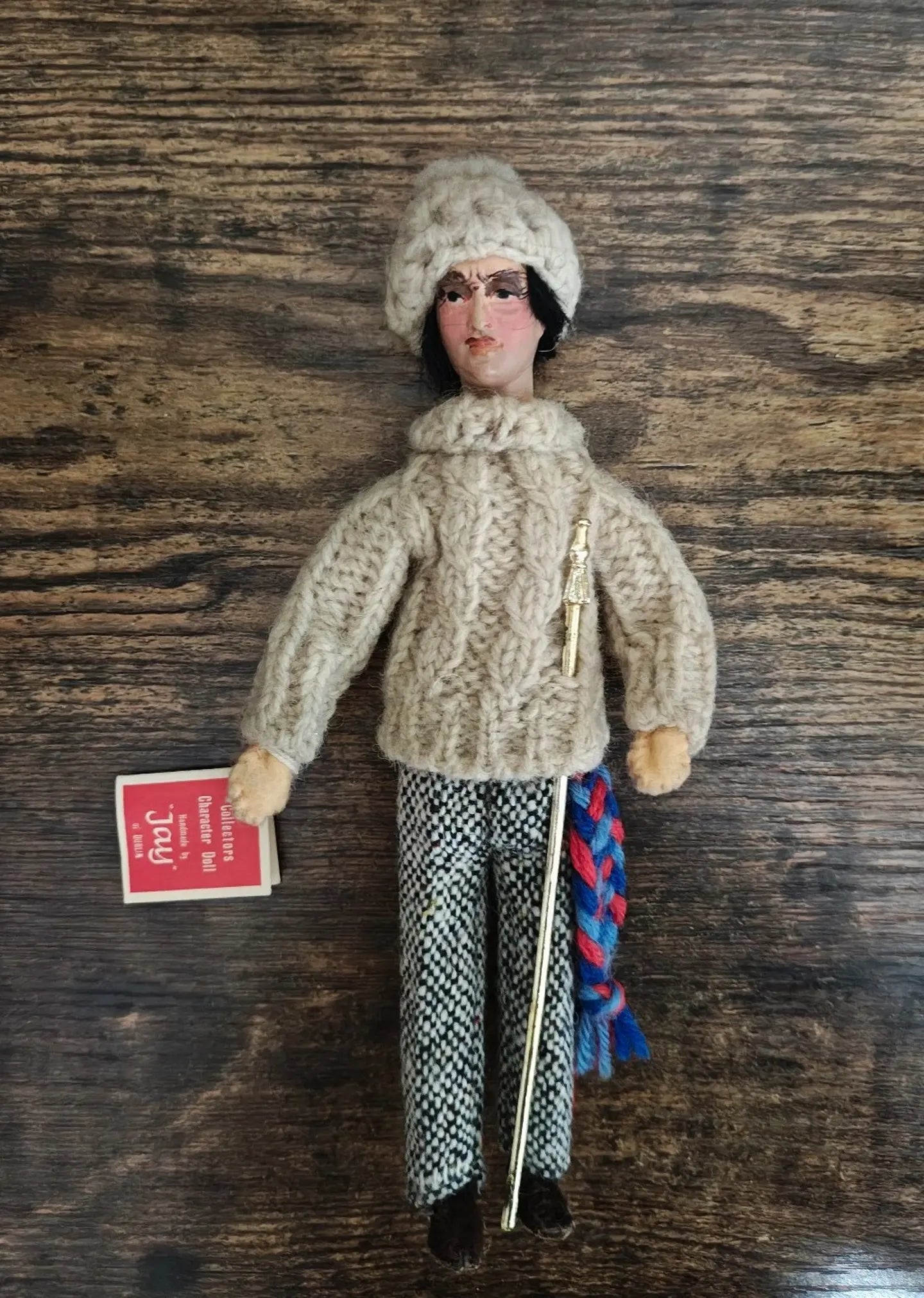 1990s JAY of DUBLIN Aran Fisherman Character Doll