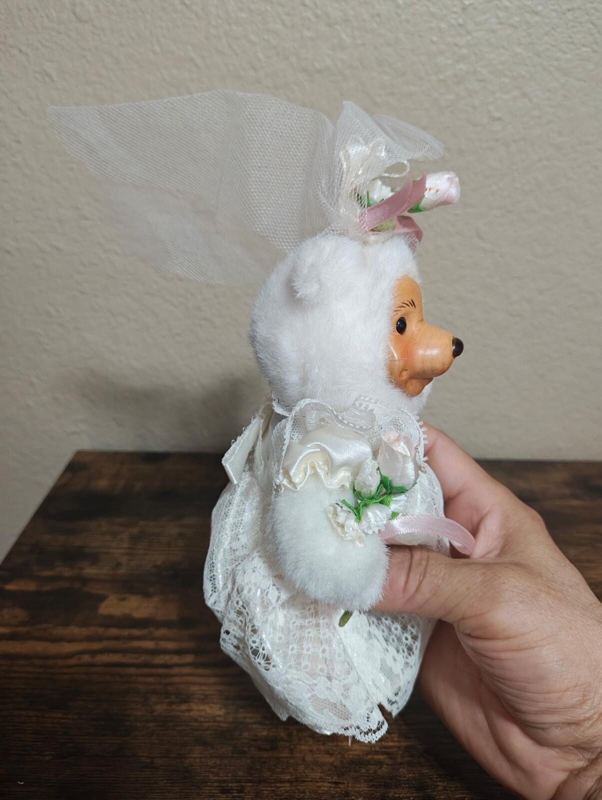 1980s Applause & Robert Raikes Bride Teddy Bear Plush