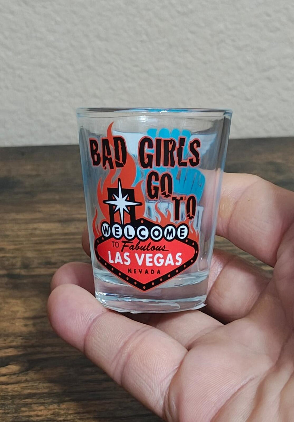 Bad Girls Good Girls Las Vegas Shot Glass