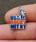 1980s/90s USA Rugby Met NY Statue of Liberty Pin