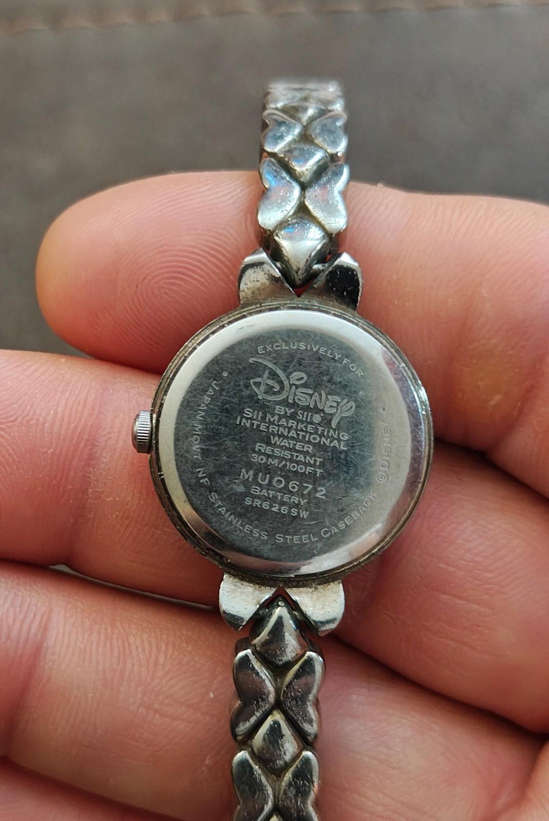 Rare 90s (Retired) Disney Eeyore Two Tone Bracelet Ladies Watch Model (MC0672)