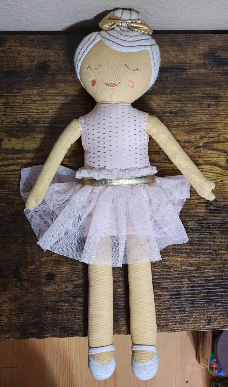 2017 Target Pillowfort Ballerina Plush Doll Pillow