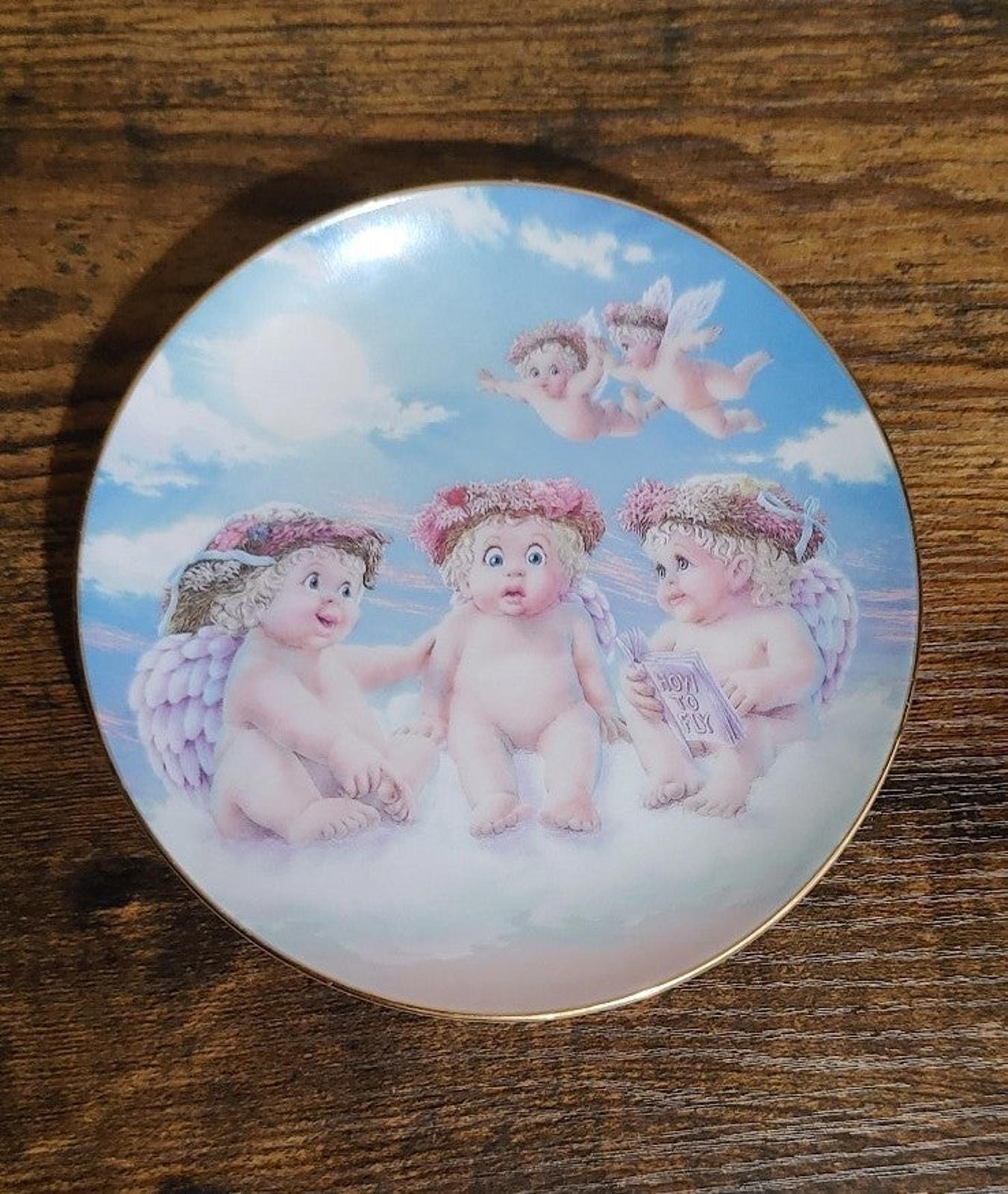 Set Of 3- 1990's Hamilton Dreamsicles Plates