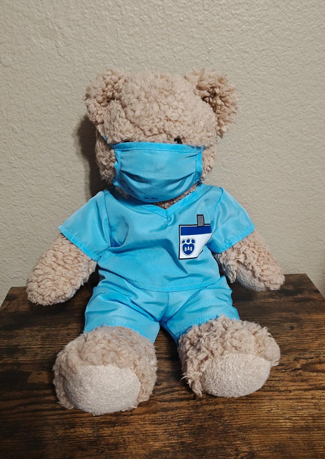 Lil Honey Cub In Scrubs Build-A-Bear 19" Plush