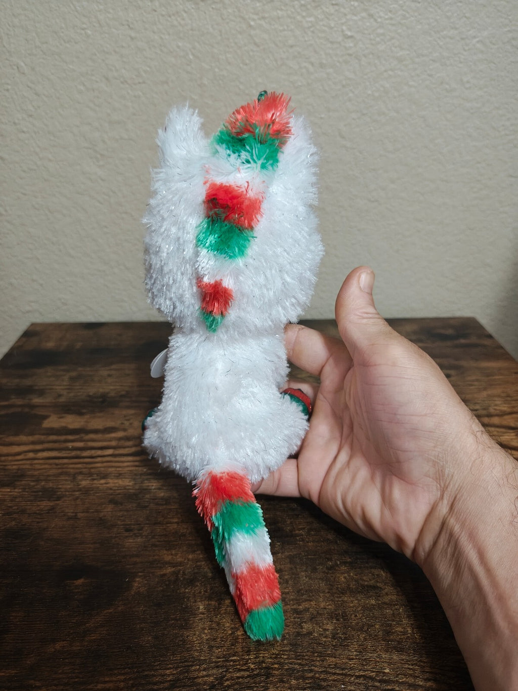 Ty Beanie Boos Snowfall The Christmas Unicorn 7" Holiday Plush, Glitter Eyes NWT