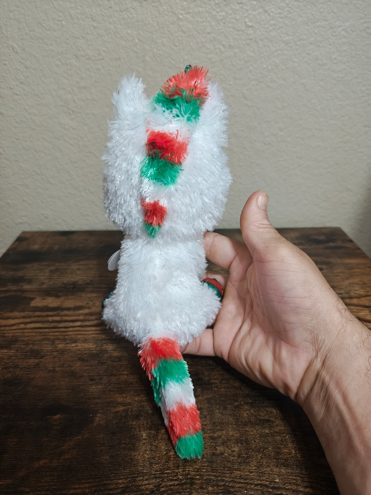 Ty Beanie Boos Snowfall The Christmas Unicorn 7" Holiday Plush, Glitter Eyes NWT
