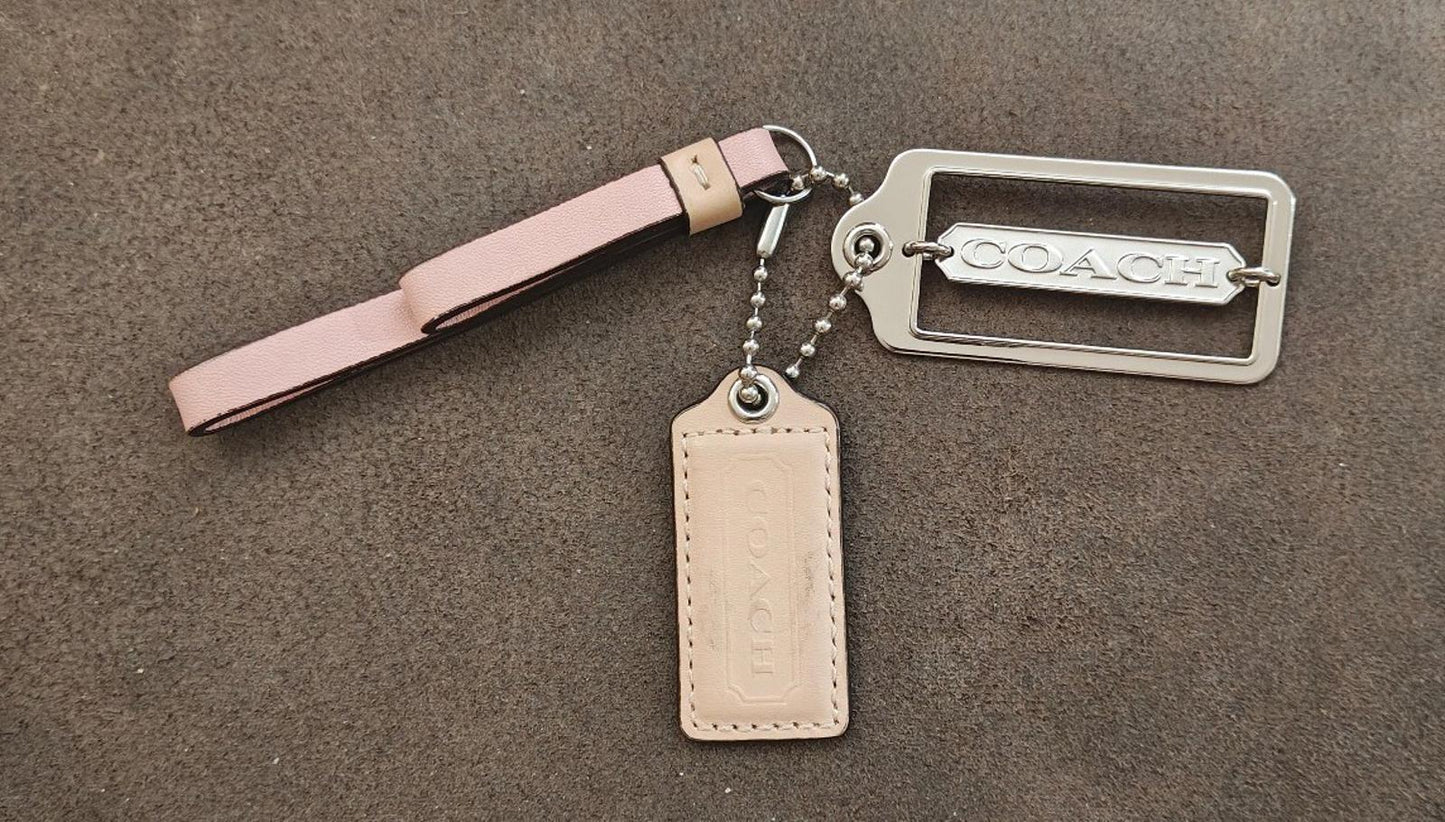 Coach Bag Charm/Hang Tag/Fob/Keychain