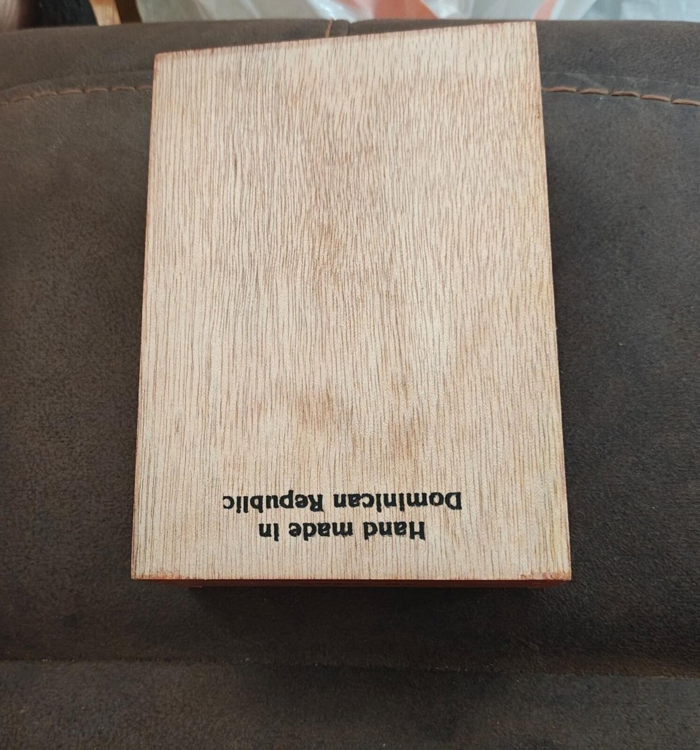 Monseñor de Puerto Plata" Empty Wooden Cigar Box