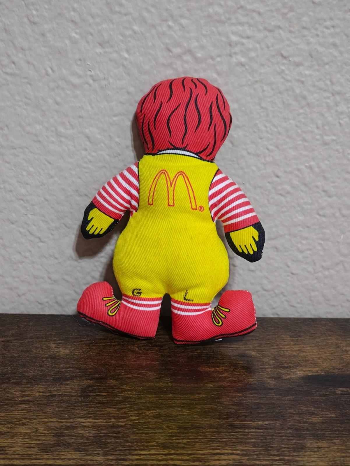 1984 McDonald's Ronald McDonald Happy Meal Plush Doll