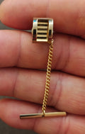 1950s/60s Swank Gold Tone Tie Tack/Lapel Pin