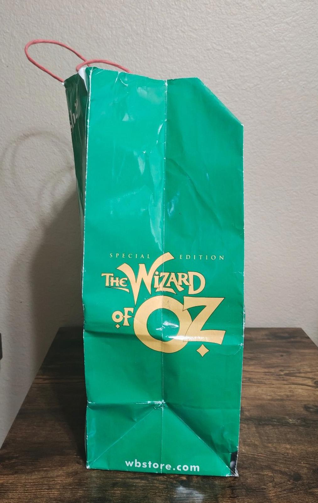 1998 Warner Brothers Studio Store Dorothy Wizard of Oz Paper Shopping Bag