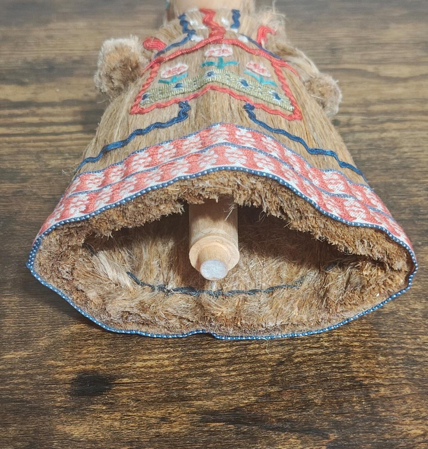 Vintage Handmade Belarus Russian Flax Folk Art Doll