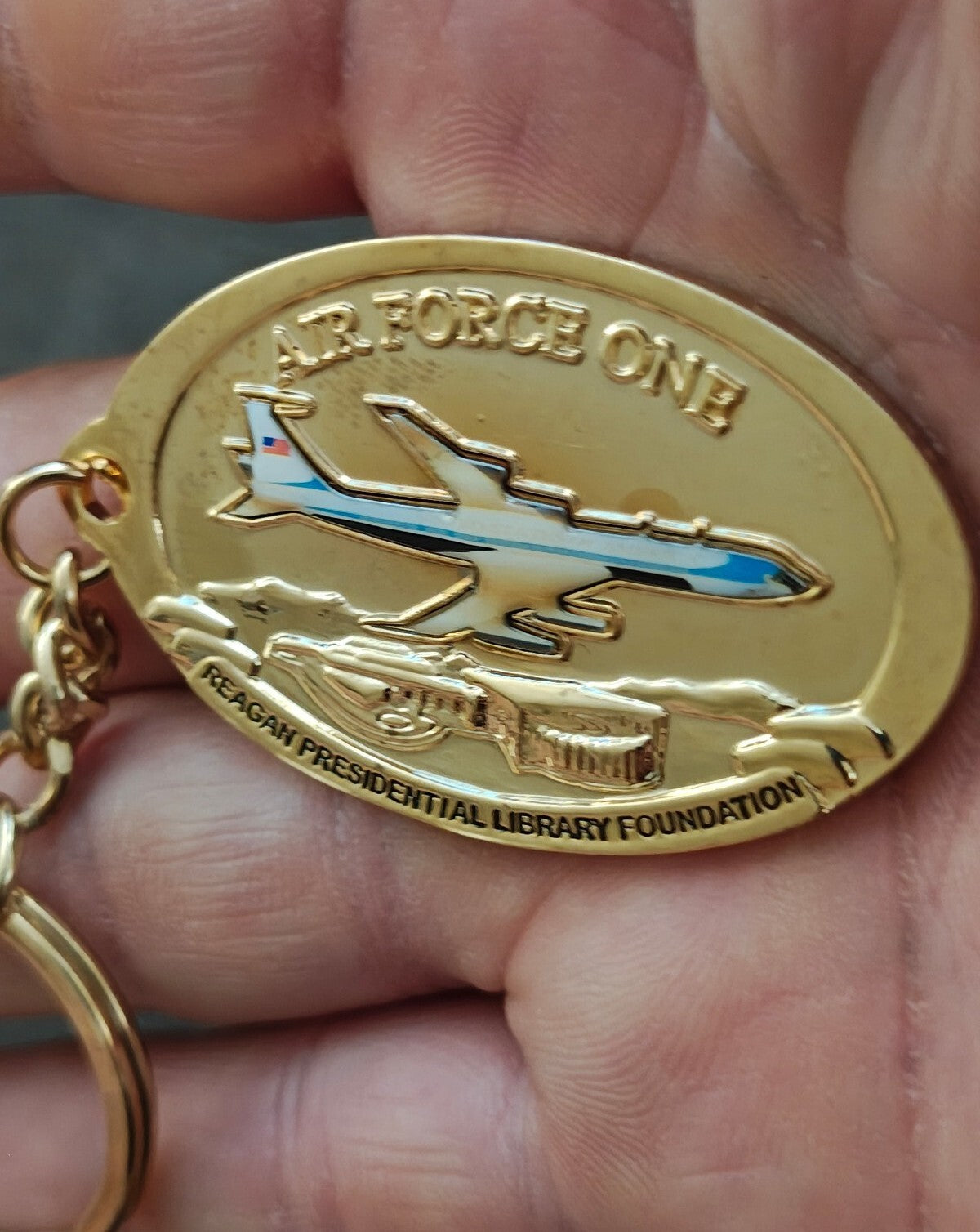 2005 Air Force One Pavilion Grand Opening Key Chain