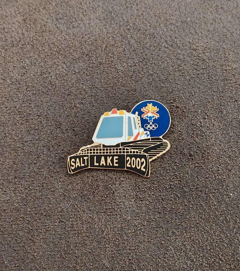 Salt Lake 2002 Winter Olympic Games Trail Groomer Pin