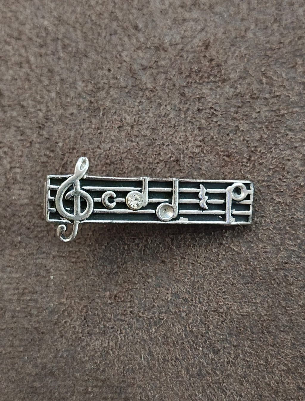1950s/60s Swank Musical Notes Tie Bar/Tie Clip