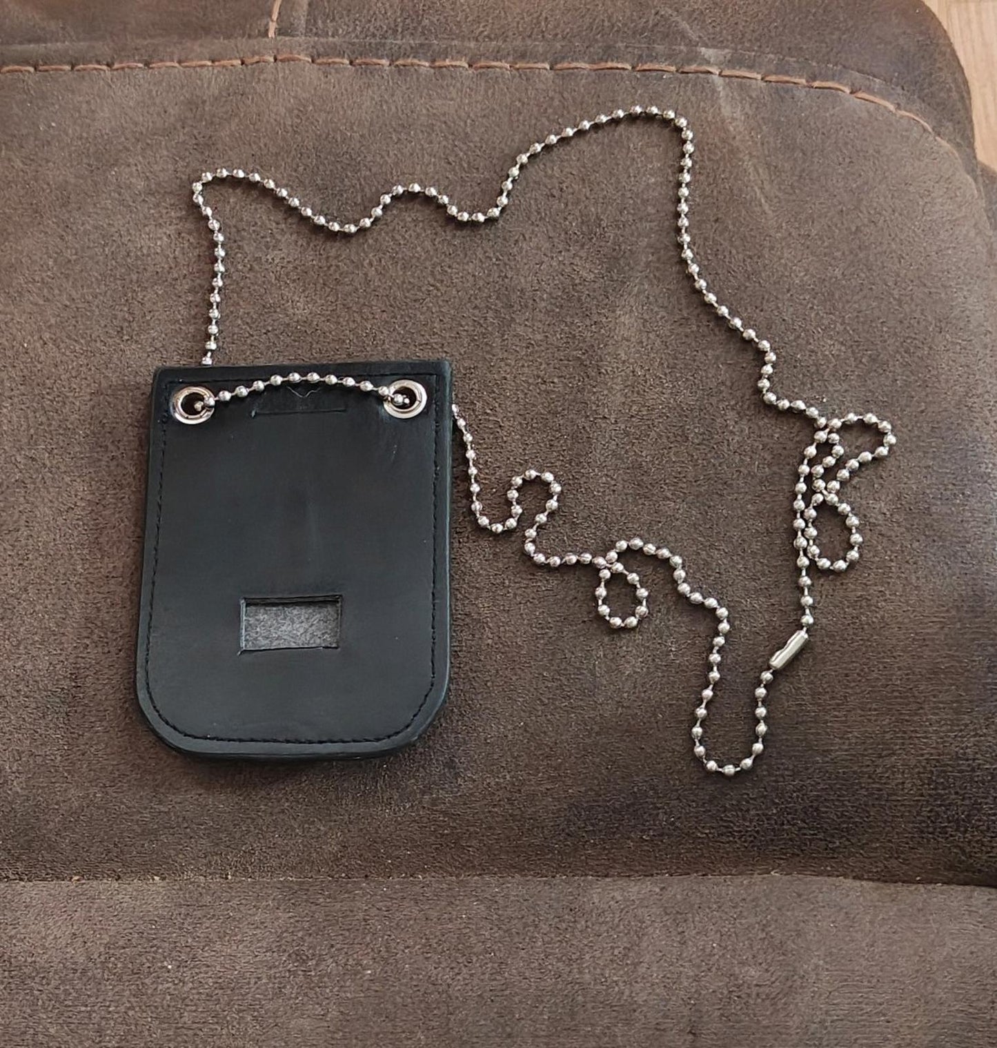 Spooktacular Creations Police Pretend Play Toy Metal Badge With Chain