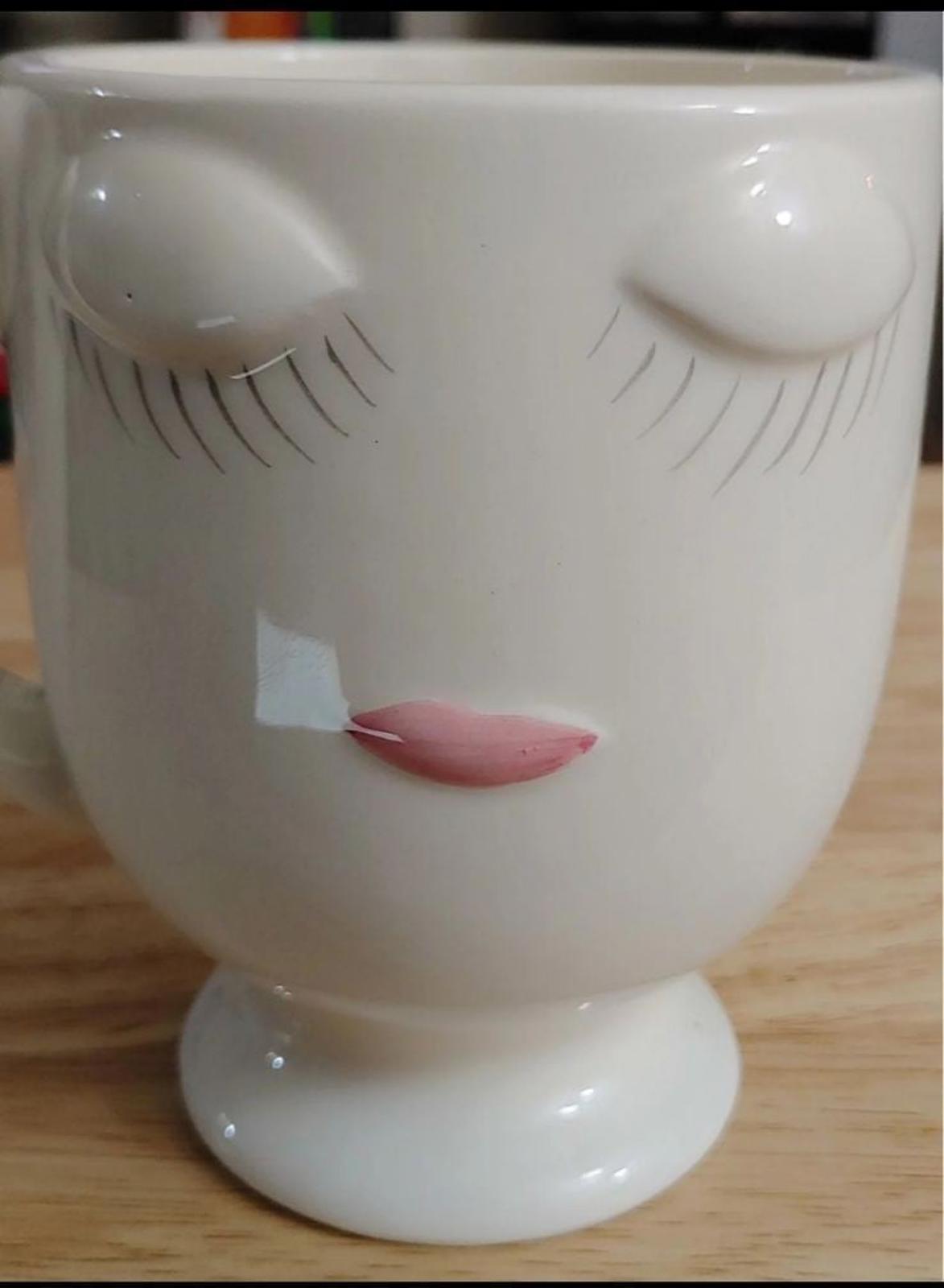Celfie Footed Pedestal Coffee Tea Mug
