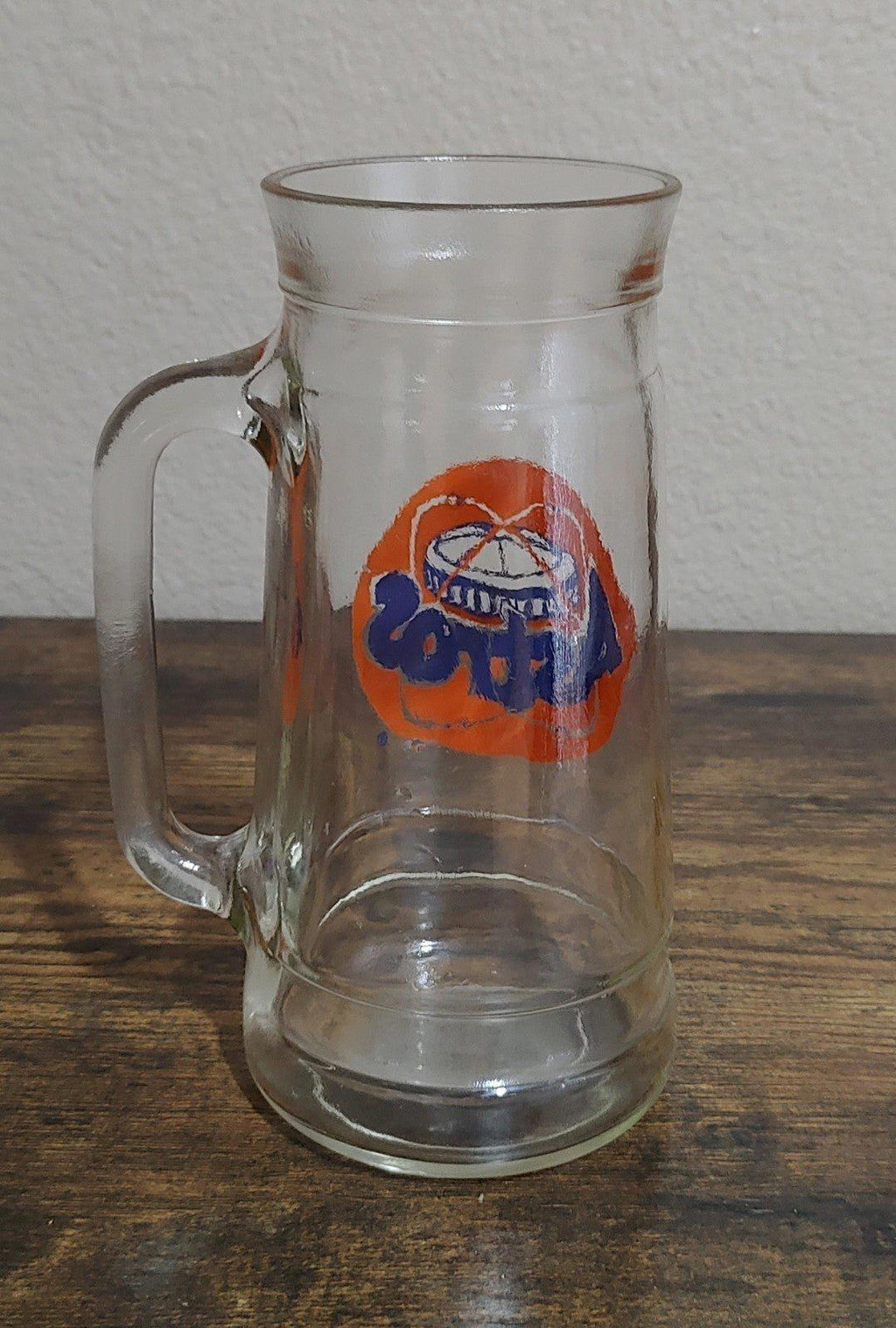 1970's Houston Astros Astrodome Tall Beer Glass Mug