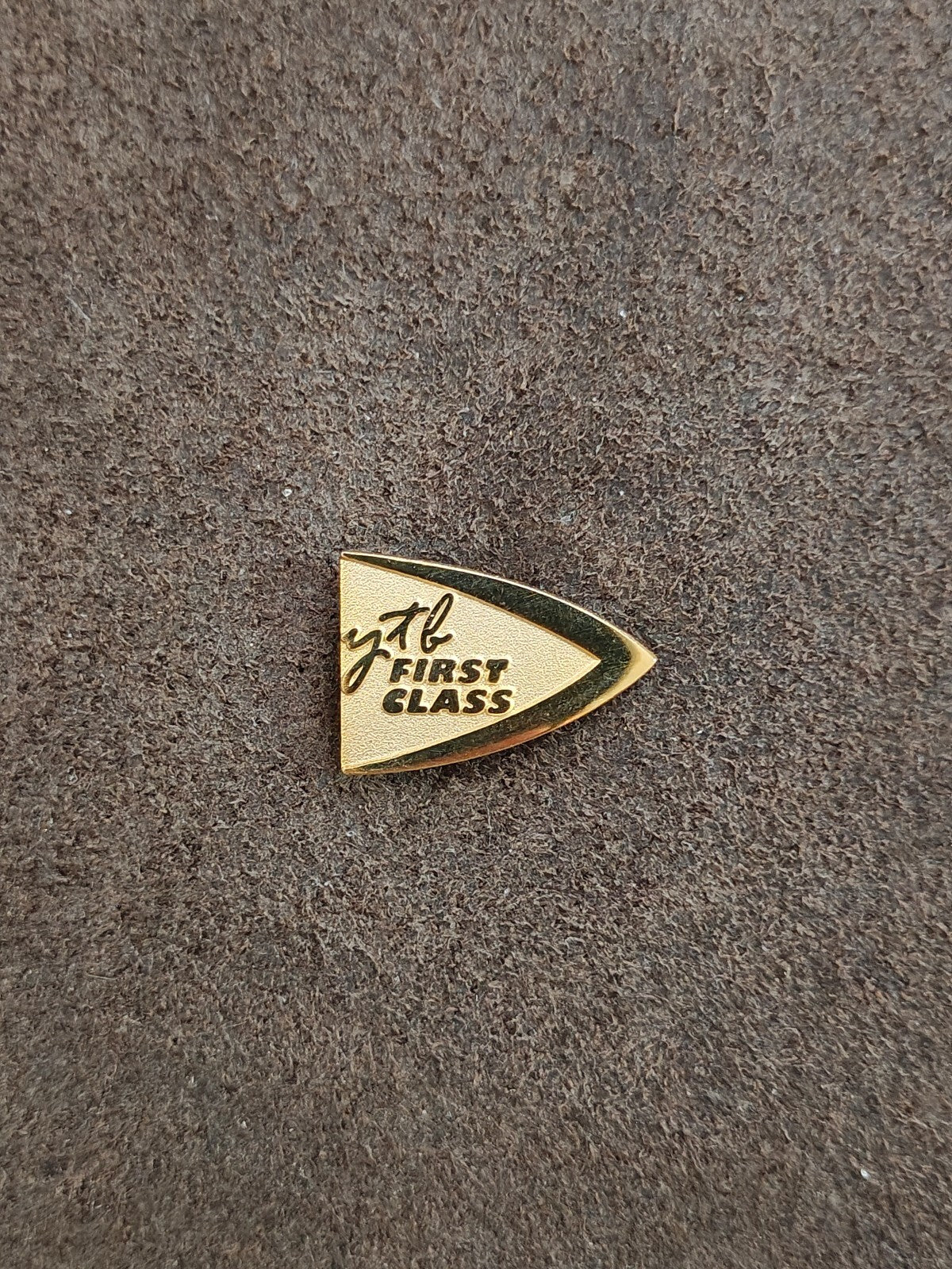 YTB International "First Class" Gold Tone Pin