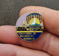 1980s Madison Wisconsin Hot Air Balloon Pin