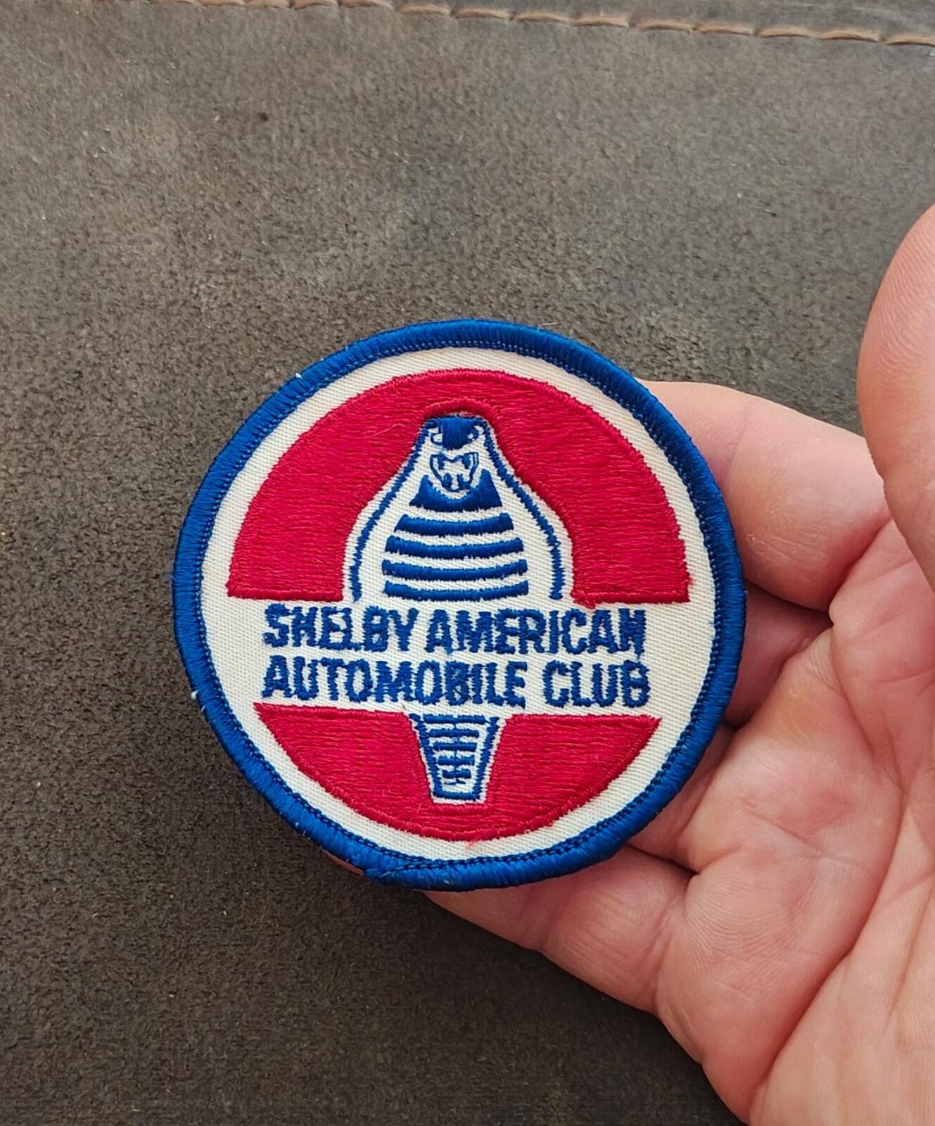 1990s Shelby American Automobile Club (SAAC) Patch