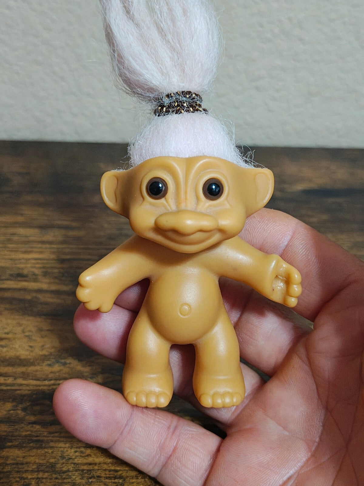 1990s 3" Vinyl Russ Troll Doll
