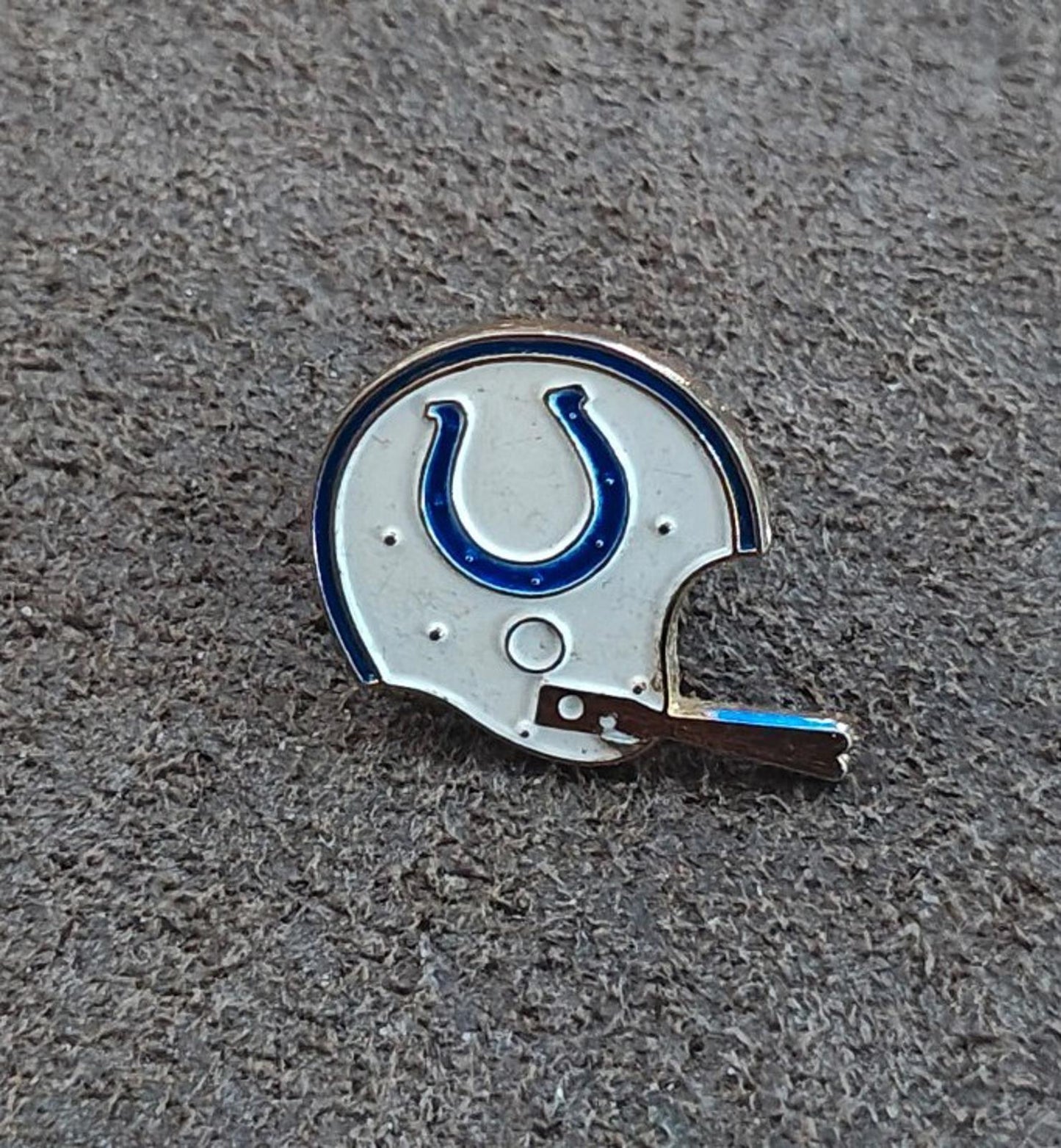 1970's NFL Baltimore Colts  Gold Tone Enamel Tie Clip