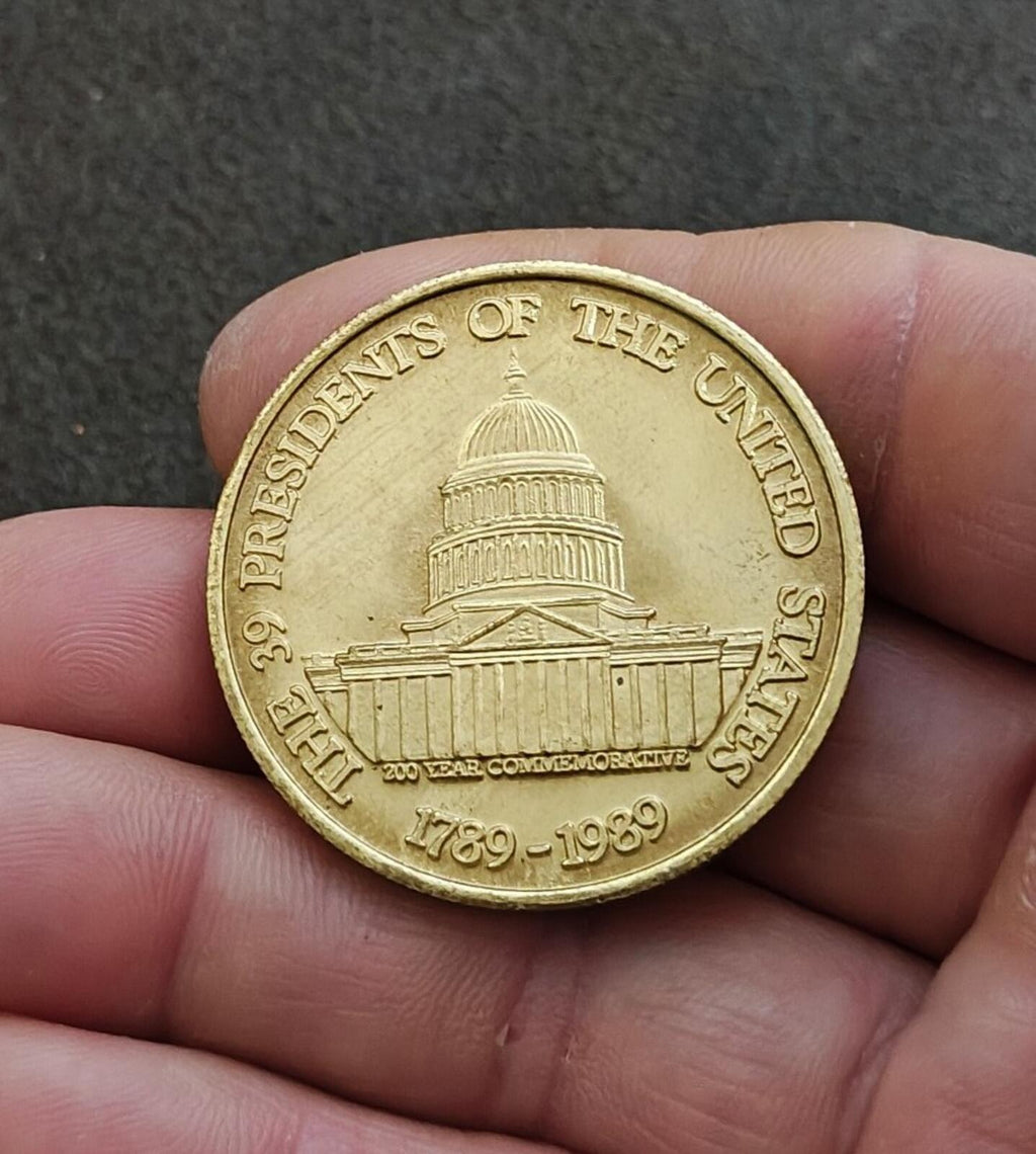 1989 39 Presidents of the United States 200 Year Commemorative Coin