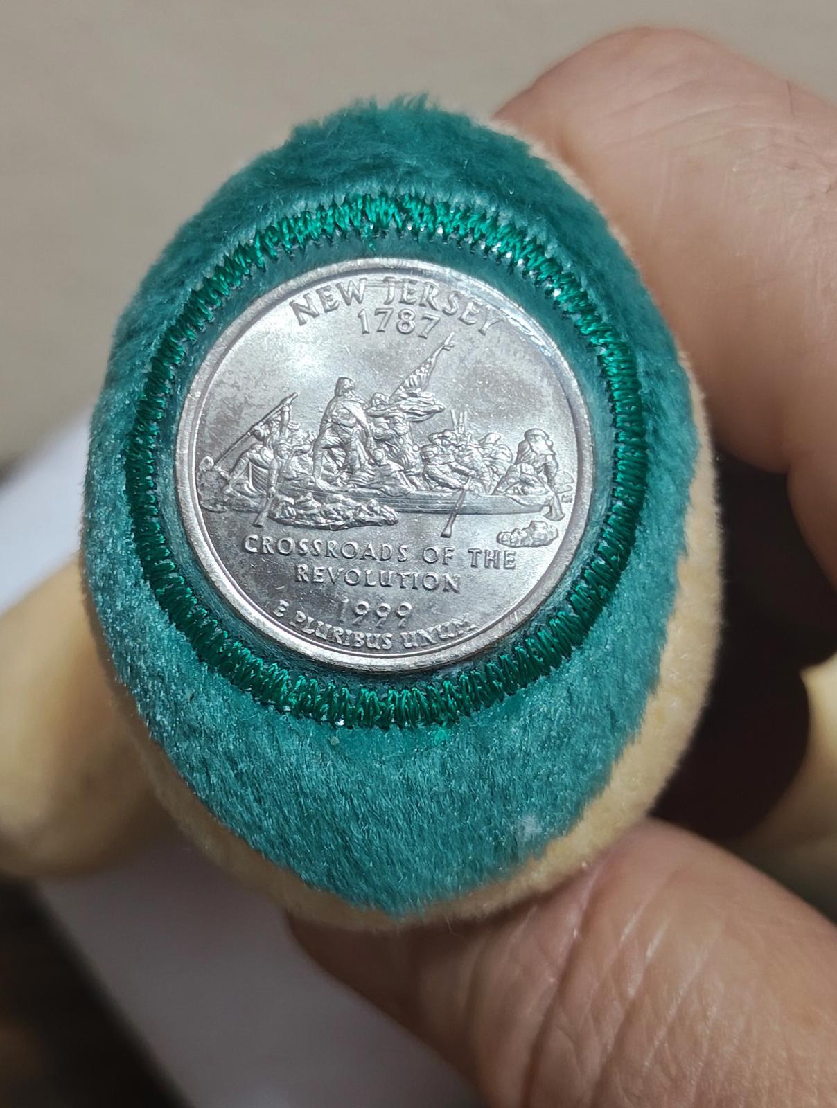 2001 Limited Treasures New Jersey State Quarter Bear Collectible Plush