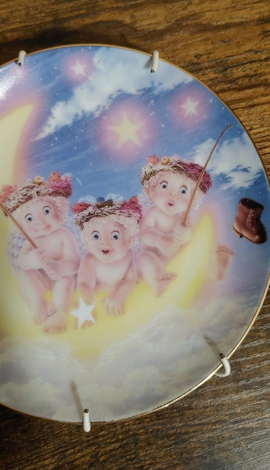 Set Of 3- 1990's Hamilton Dreamsicles Plates