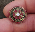 1970s/80s Escuela Esquí Catedral (Catedral Ski School Brass Enamel Pin
