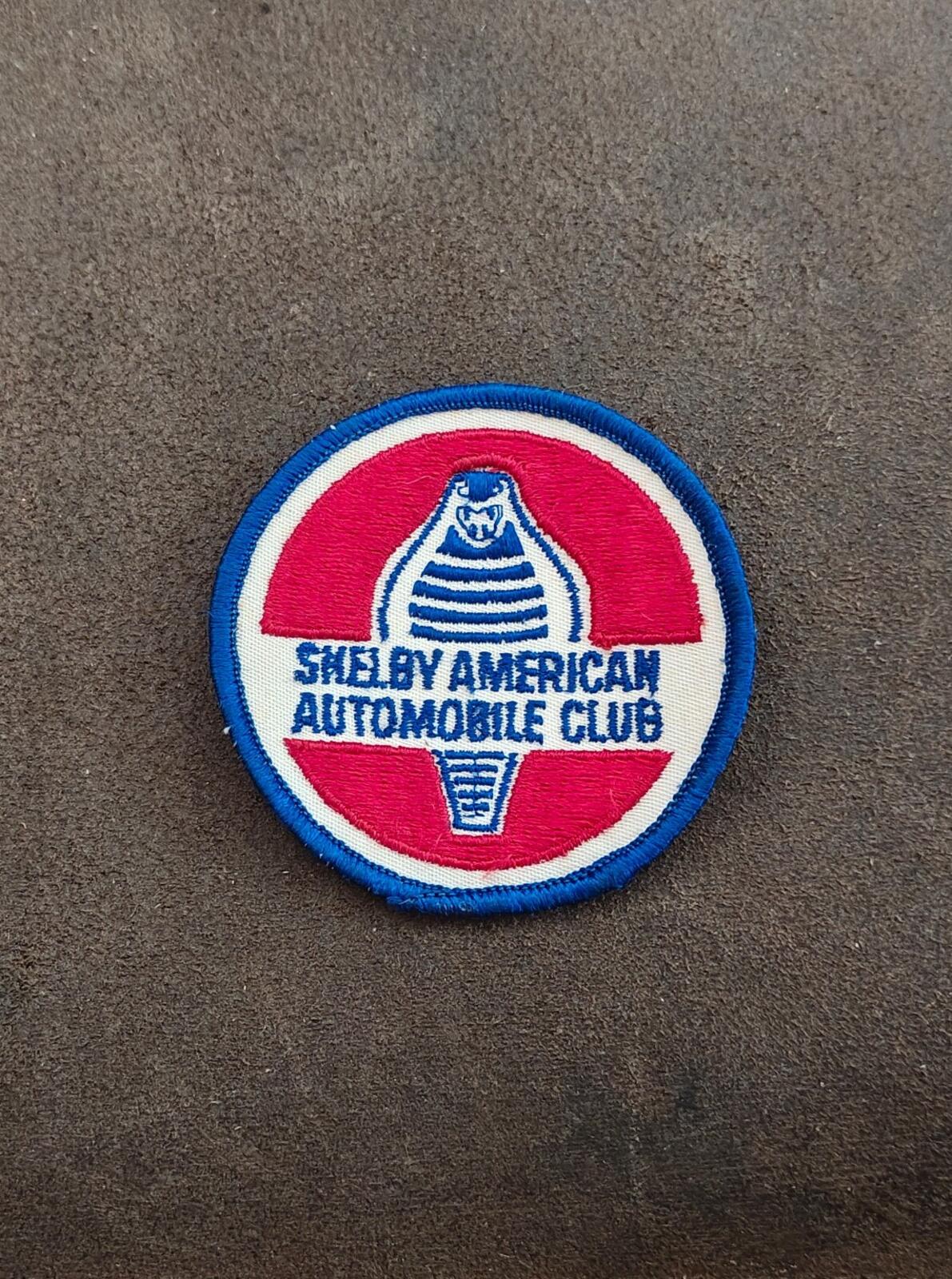 1990s Shelby American Automobile Club (SAAC) Patch