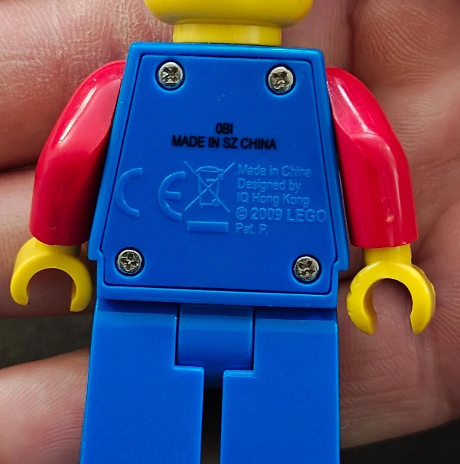 Rare 2009 LEGO Minifigure Key Light Keychain