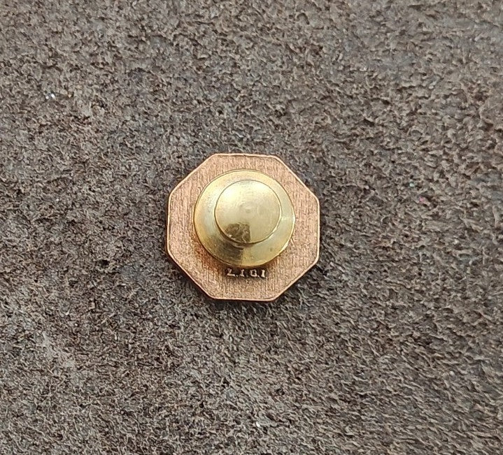 United States Federal Government 10-Year Length of Service Bronze Tone Pin