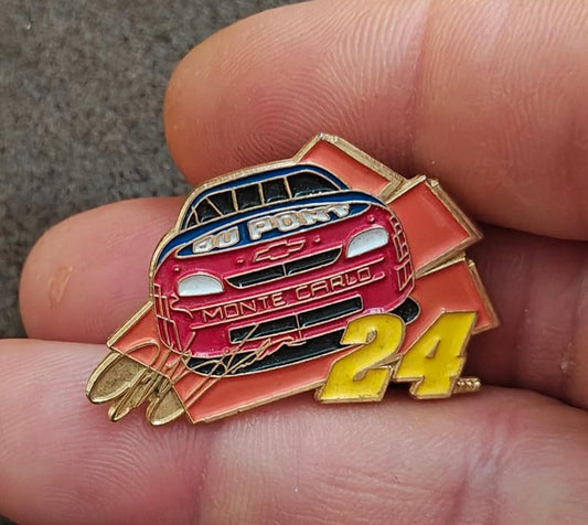 1993 Jeff Gordon #24 DuPont Monte Carlo NASCAR Race Car Pin