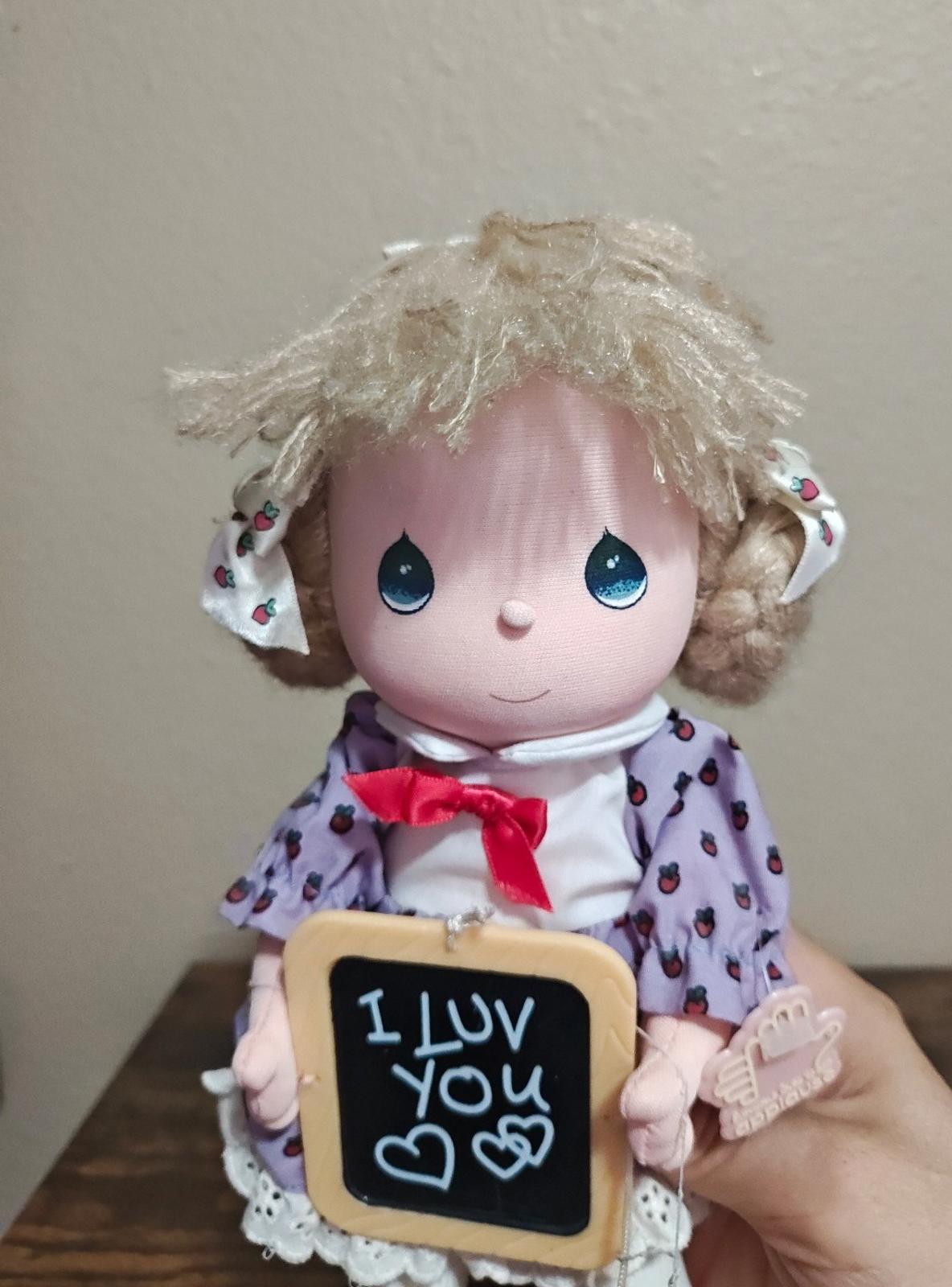 1987 Precious Moments Friendship Line Series Girl Doll Plush