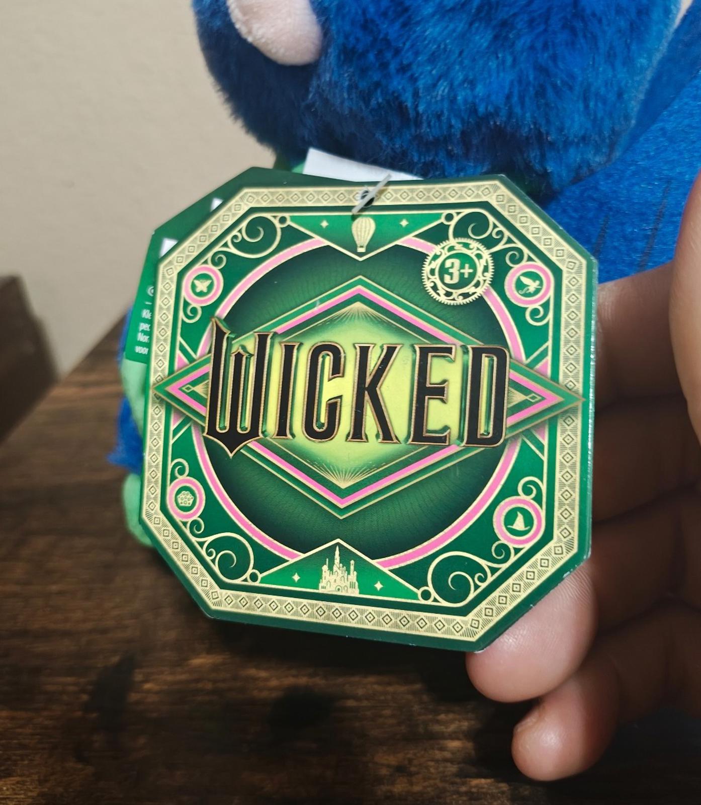 Wicked Movie Chistery Flying Monkey 7.5" Plush New With Tags.