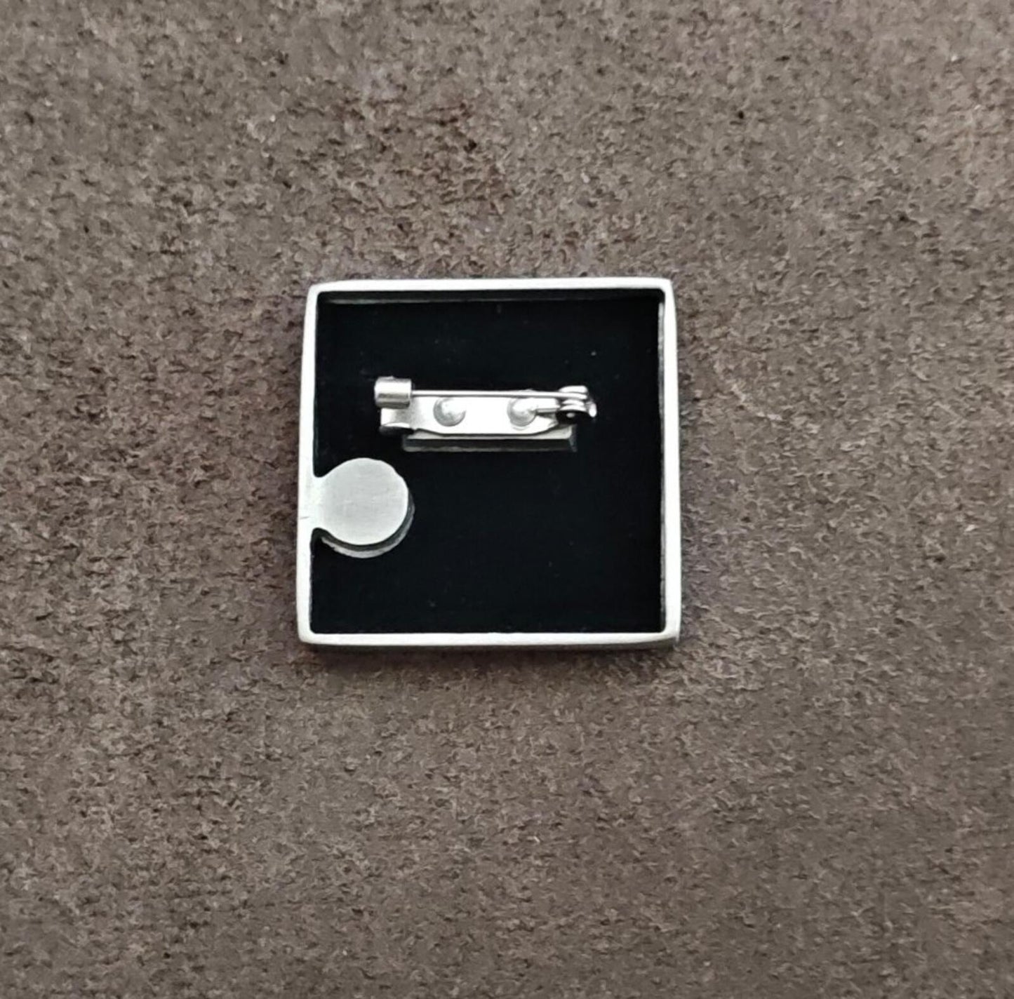 Religious Inspirational Pewter Pin