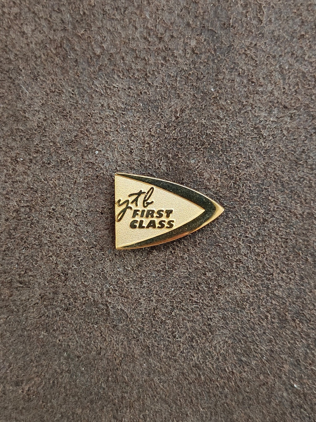 YTB International "First Class" Gold Tone Pin