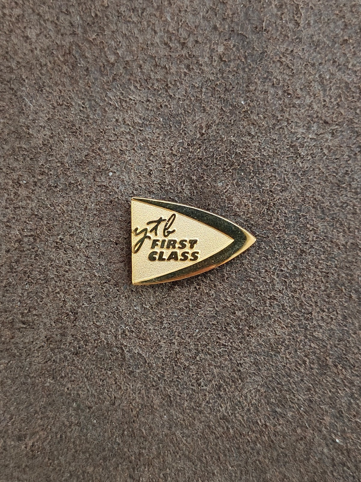 YTB International "First Class" Gold Tone Pin
