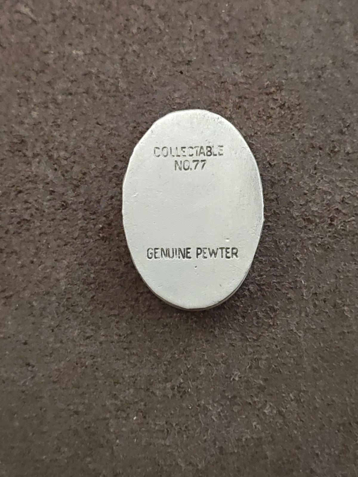 Inspirational Handcrafted Pewter Pocket Token From Basic Spirit