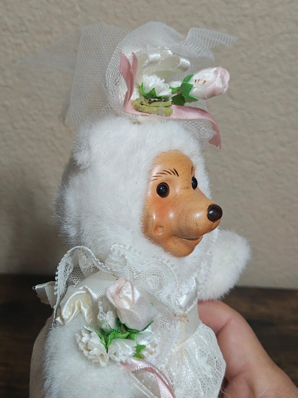 1980s Applause & Robert Raikes Bride Teddy Bear Plush