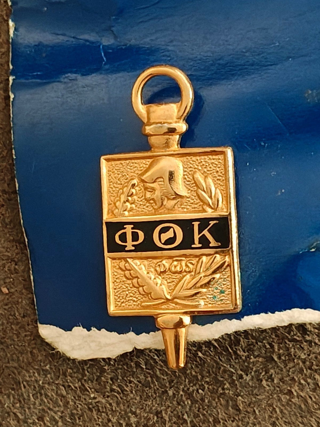 90s Phi Theta Kappa Honor Society Emblem ΦΘK Fraternity Member Pin
