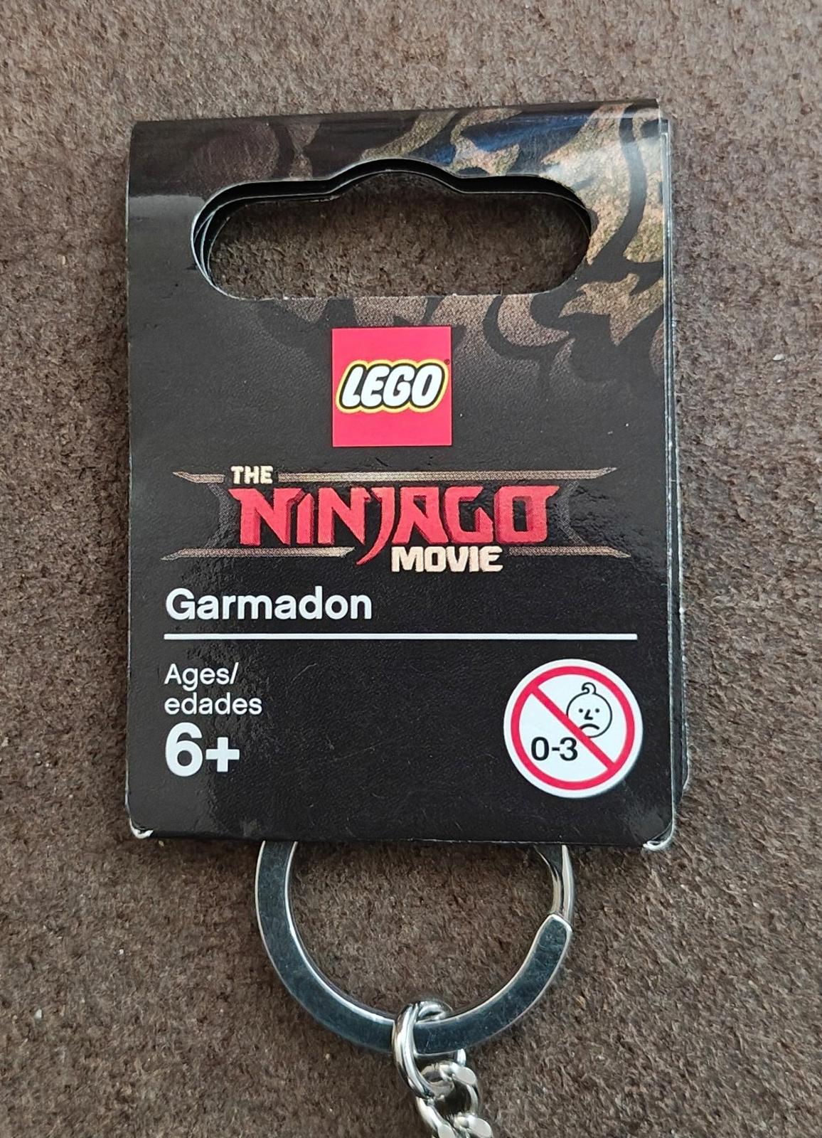 Rare Retired Lego Garmadon Ninjago Movie 853757 Minifigure Keychain/Keyring New