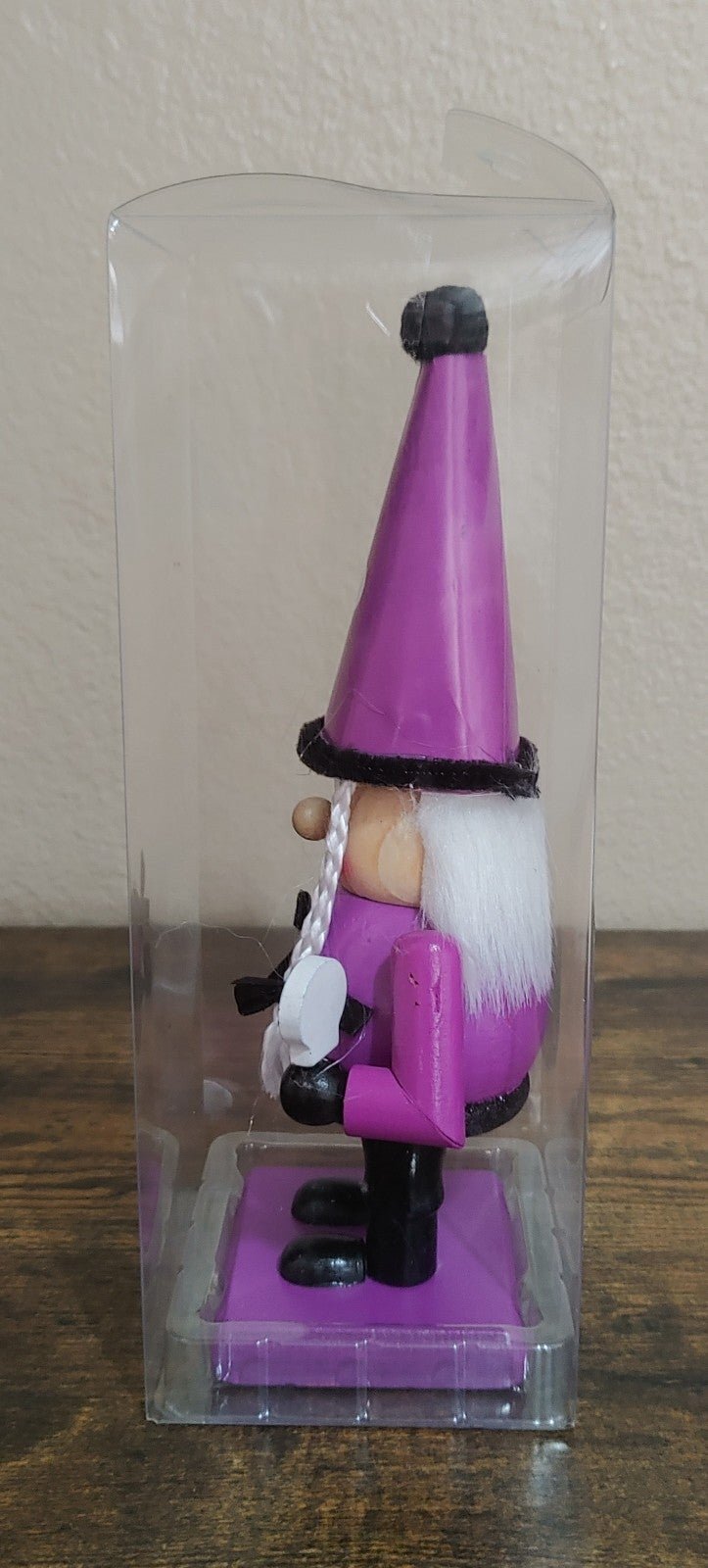 Halloween Witch Gnome 9" Wooden Figure