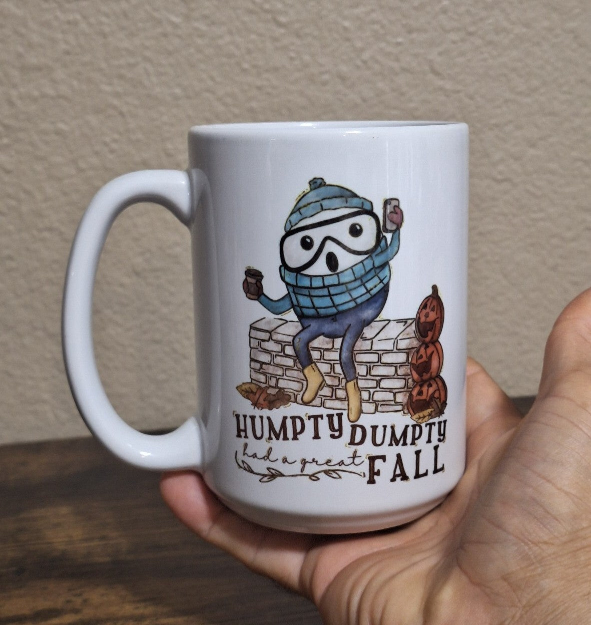 Humpty Dumpty Had A Great Fall Ceramic Mug