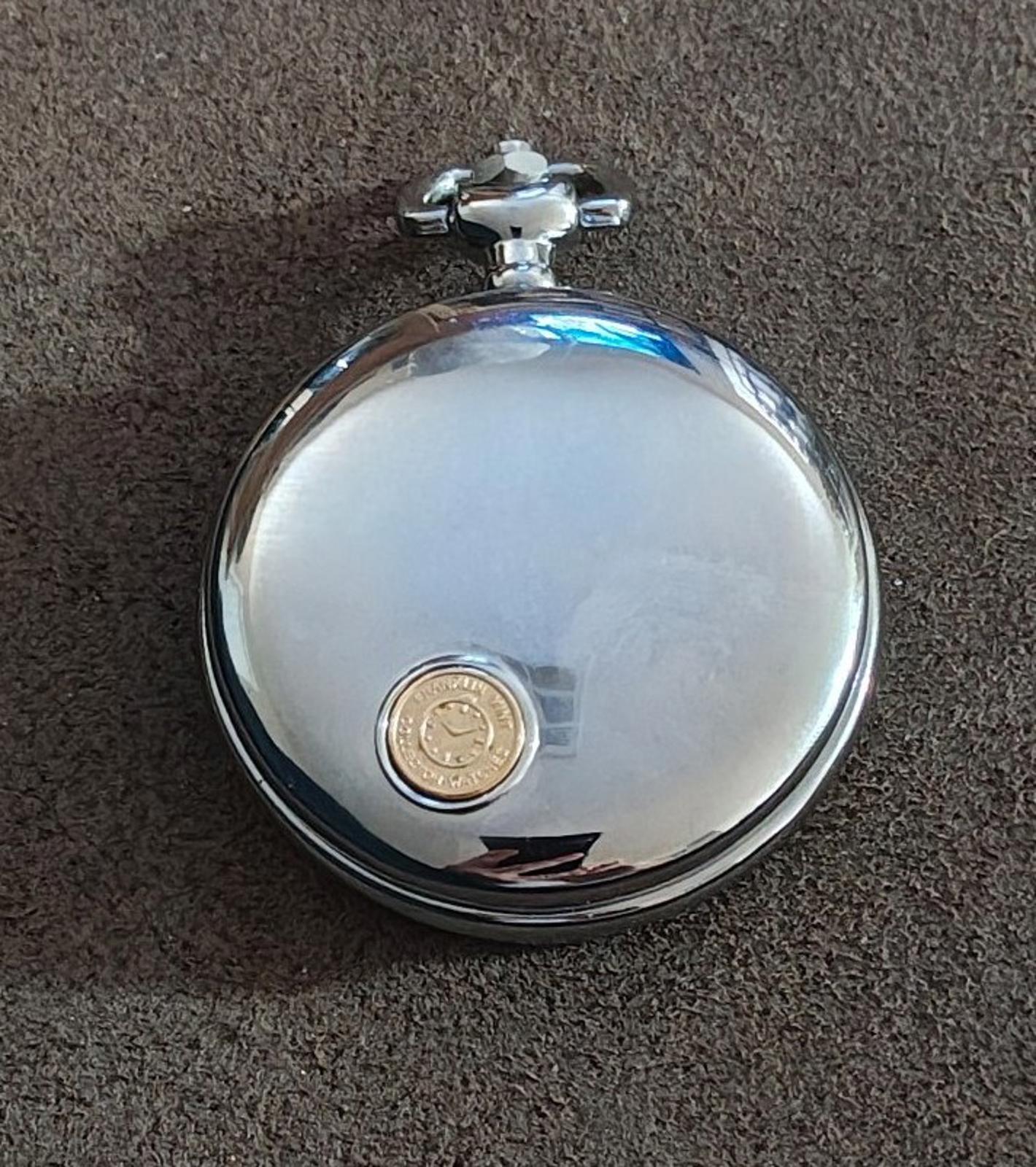 2000 Franklin Mint Tony Stewart #20 Home Depot NASCAR Pocket Watch