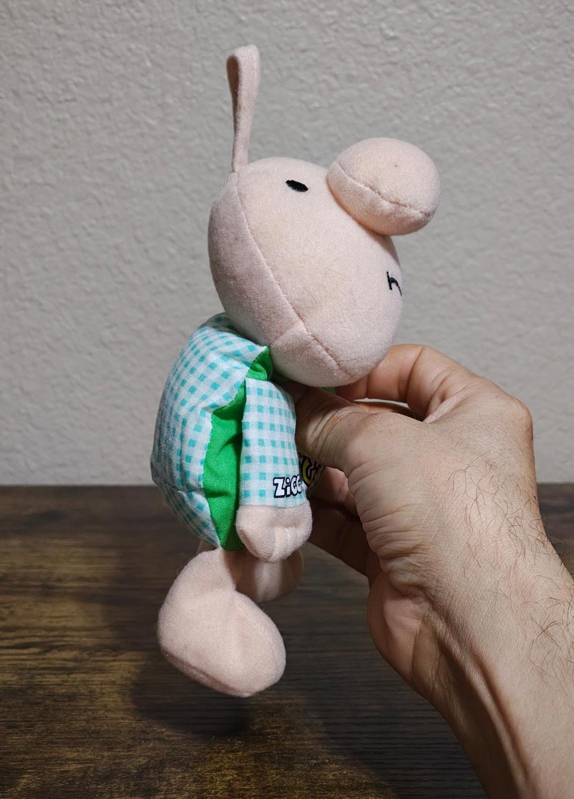 1998 "Get Ziggy With It" Kellytoy Ziggy Bean Bag Plush