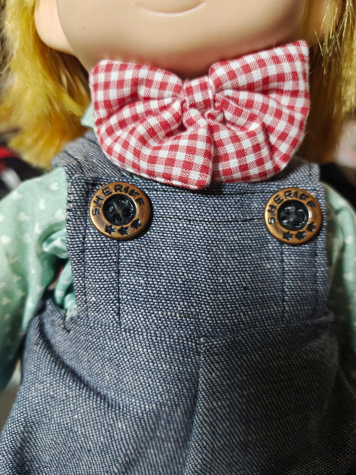 1989 Precious Moments "Sheriff" Ozark Andy Collectible Boy Doll